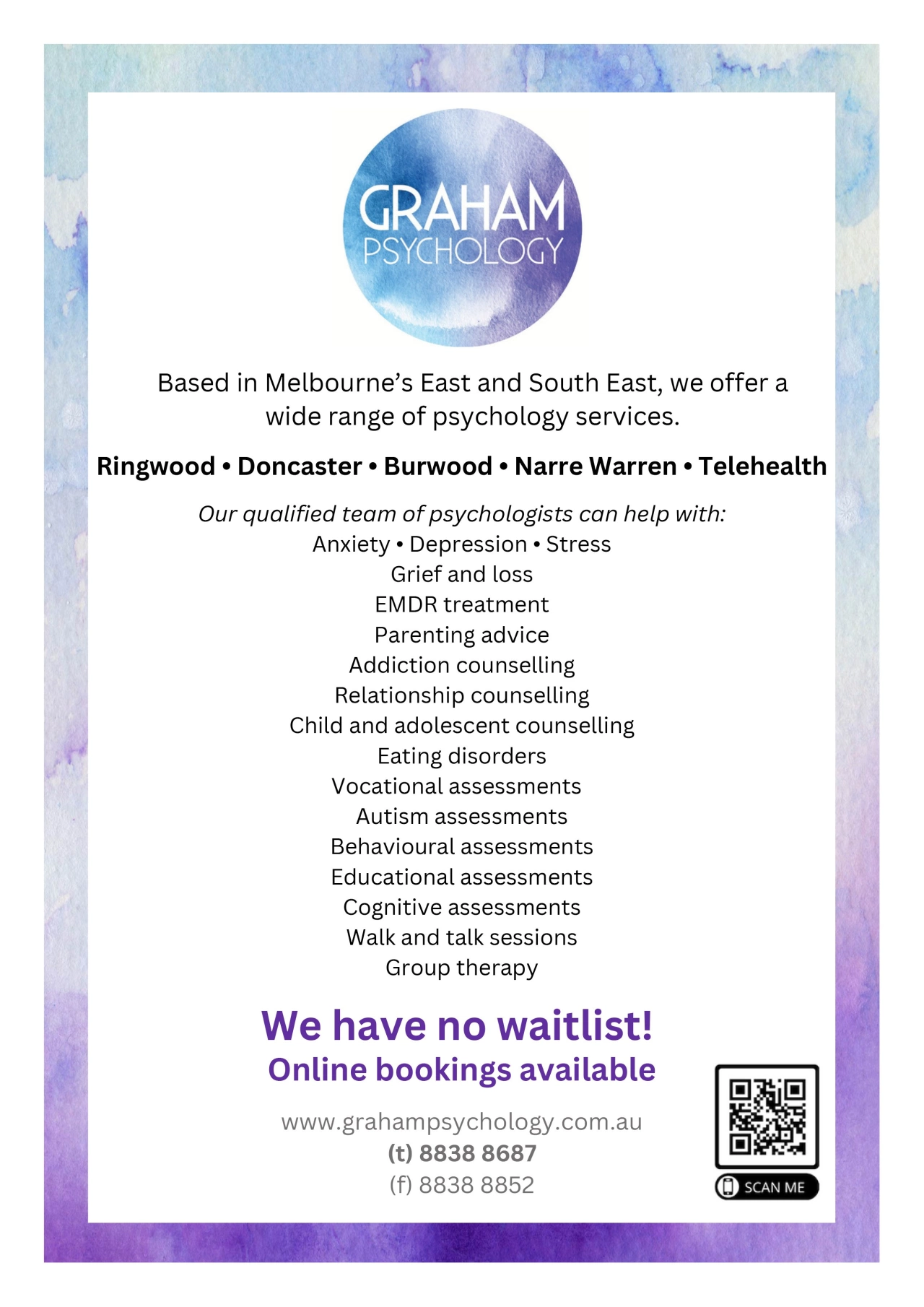 Graham Psychology Advertisment 5