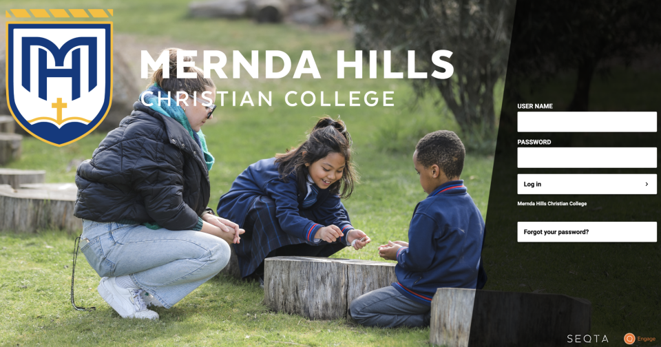 Mernda Hills SEQTA login parents Engage