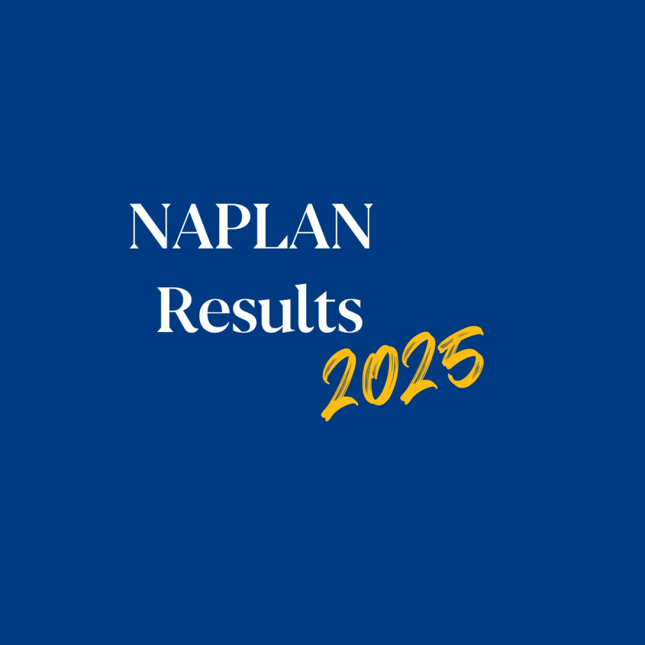 NAPLAN Results 2025