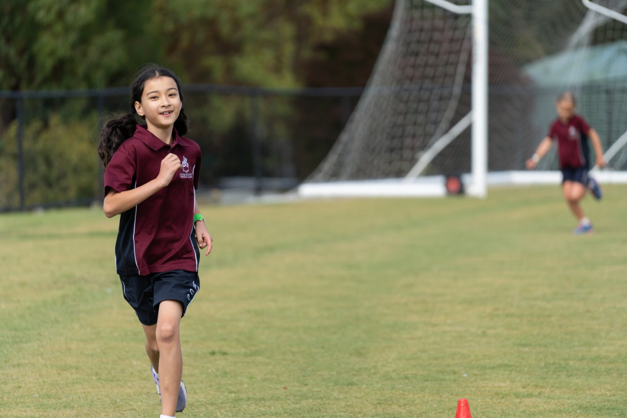 Primary Student Running