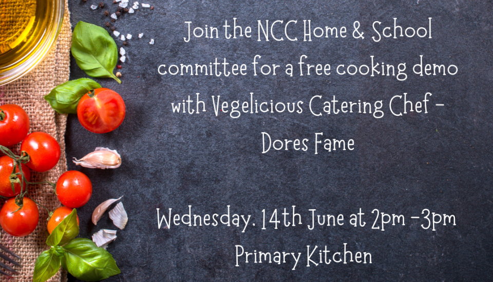 HS Cooking Demo post