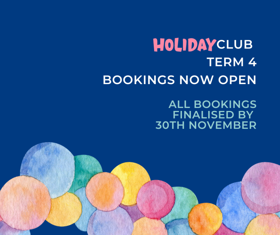 Holiday Club Term 4 2023 Facebook Post Landscape