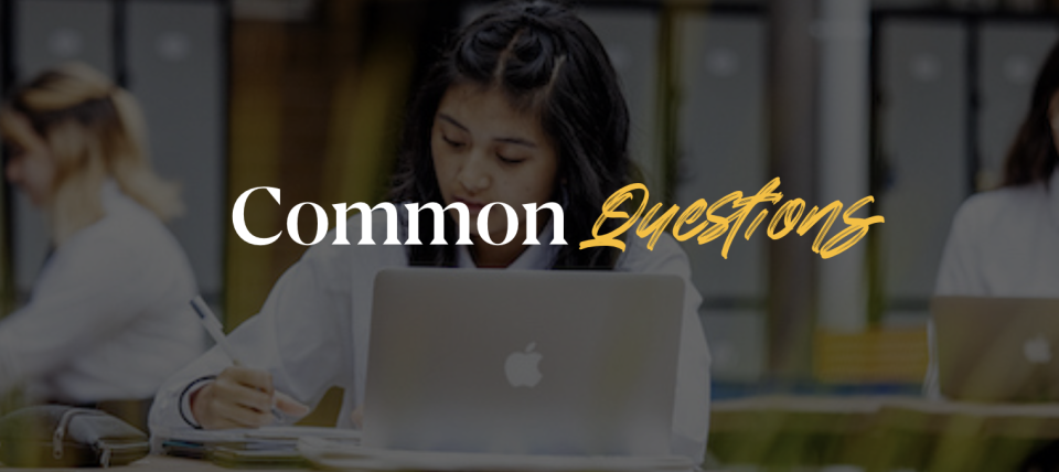 Orientation Common Questions