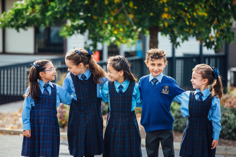 Nunawading school children